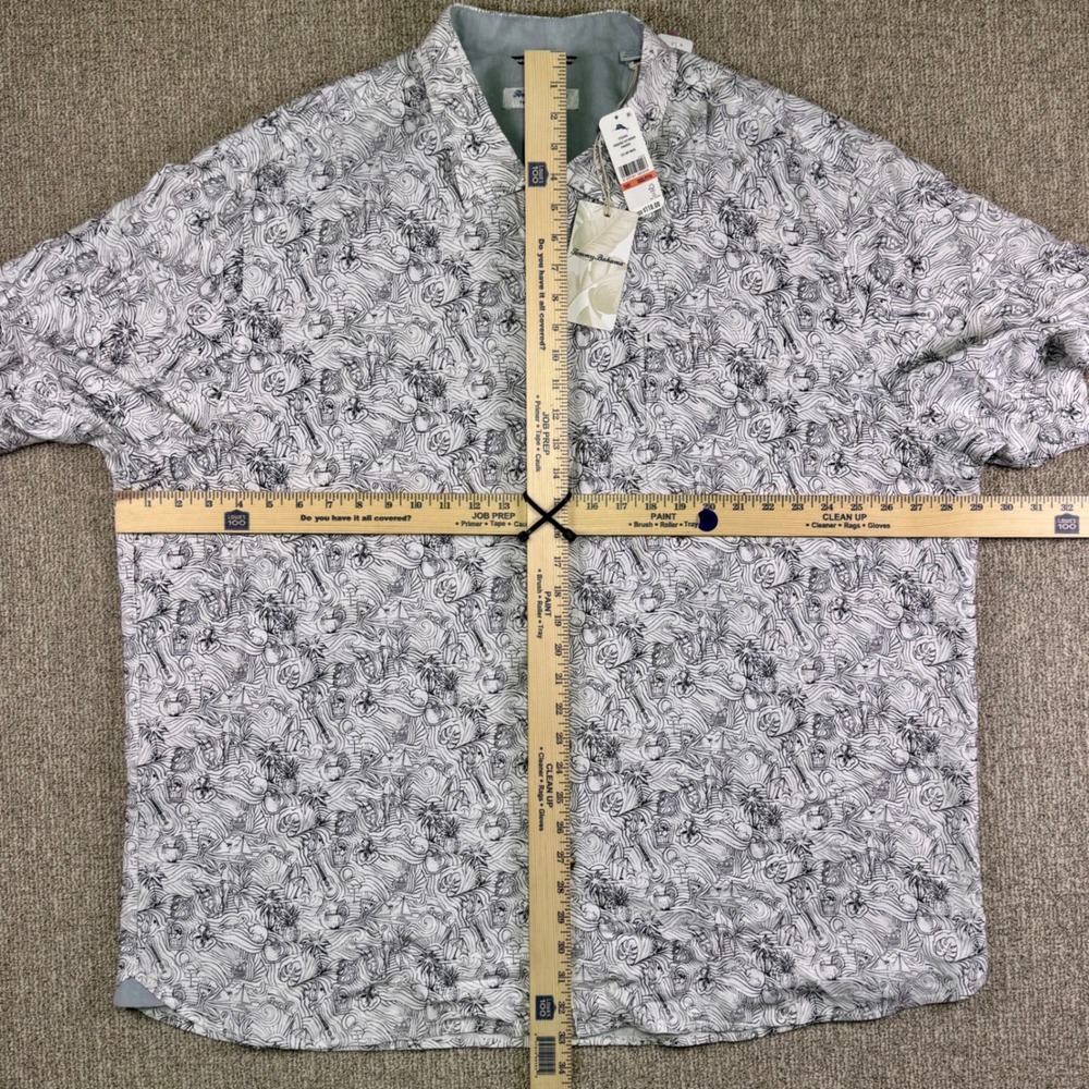 Tommy Bahama Veracruz Cay Hidden‎ Paradise Shirt NWT XXXL Resort Casual - Picture 8 of 9